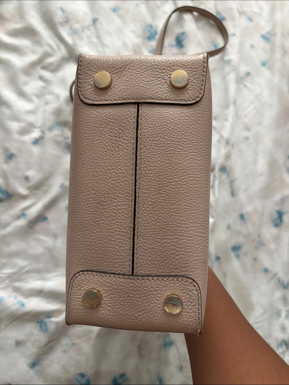 Michael Kors structured pebbled